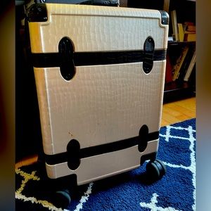 Calpak Rose Gold Hard Sides Suitcase